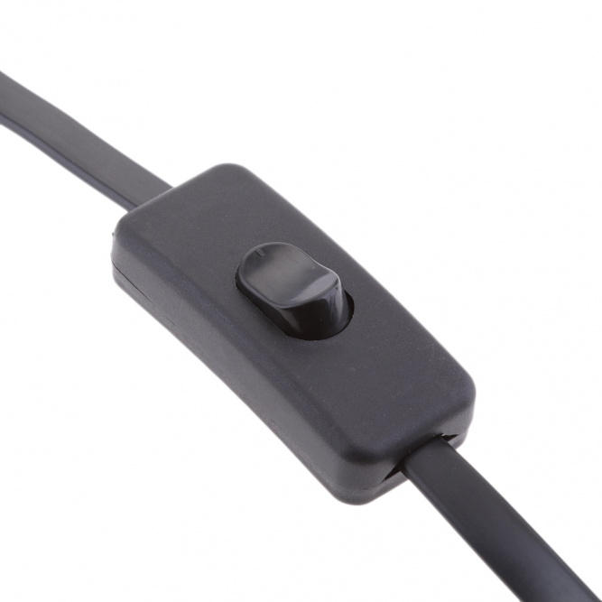 Удлинитель OBD2 60 см. с выключателем питания