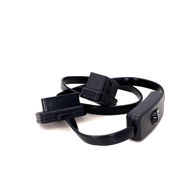 Удлинитель OBD2 60 см. с выключателем питания